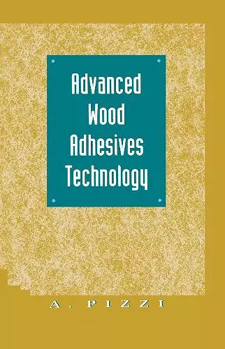 Advanced Wood Adhesives Technology cover