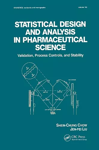 Statistical Design and Analysis in Pharmaceutical Science cover