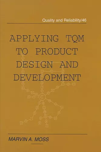 Applying TQM to Product Design and Development cover