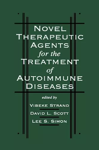 Novel Therapeutic Agents for the Treatment of Autoimmune Diseases cover