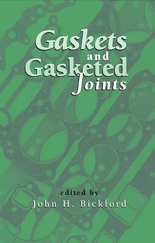 Gaskets and Gasketed Joints cover