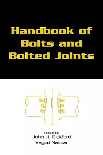 Handbook of Bolts and Bolted Joints cover