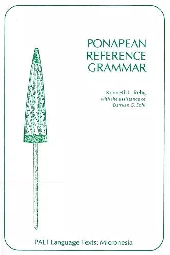 Ponapean Reference Grammar cover