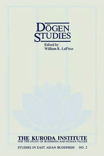 Dogen Studies cover