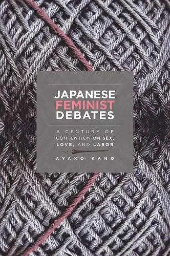 Japanese Feminist Debates cover