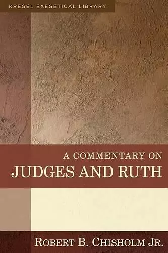 A Commentary on Judges and Ruth cover