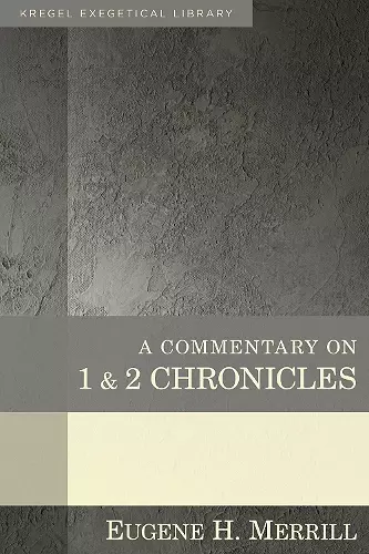 A Commentary on 1 & 2 Chronicles cover