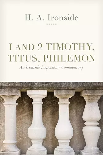 1 and 2 Timothy, Titus, and Philemon cover