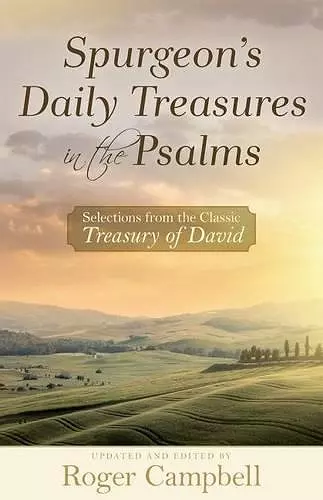 Spurgeon's Daily Treasures in the Psalms cover