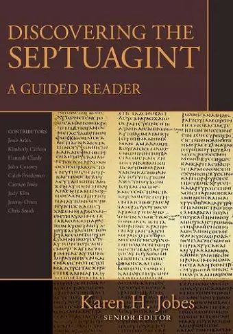 Discovering the Septuagint – A Guided Reader cover