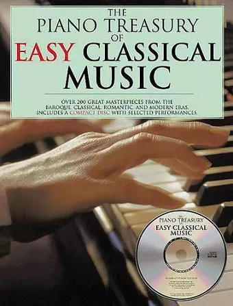 The Piano Treasury of Easy Classical Music cover