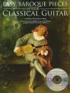 Easy Baroque Pieces for Classical Guitar cover