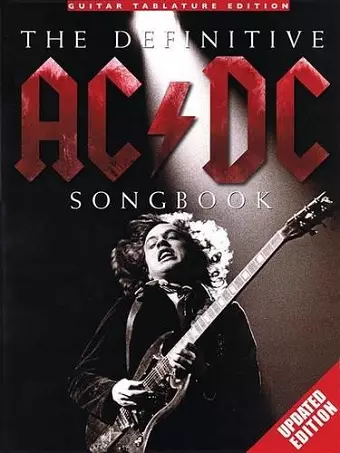 The Definitive AC/DC Songbook-Updated Edition cover