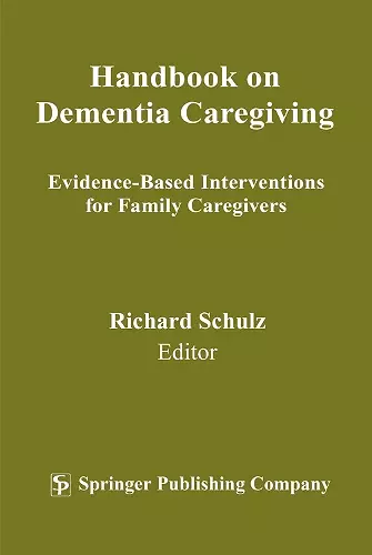 Handbook on Dementia Caregiving cover