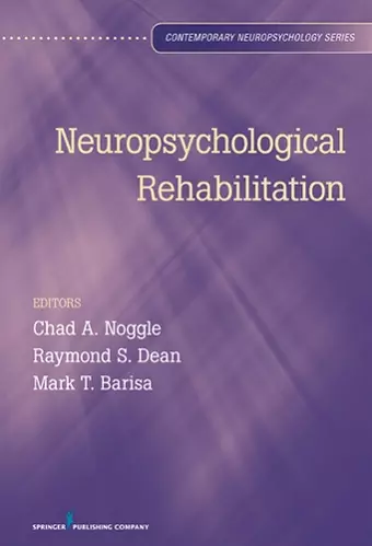 Neuropsychological Rehabilitation cover