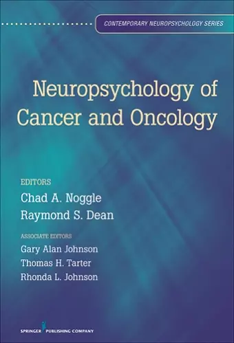 Neuropsychology of Cancer and Oncology cover