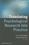 Translating Psychological Research Into Practice cover