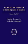 Annual Review of Gerontology and Geriatrics, Volume 33, 2013 cover