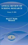 Annual Review of Nursing Research, Volume 19, 2001 cover