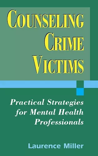 Counseling Crime Victims cover