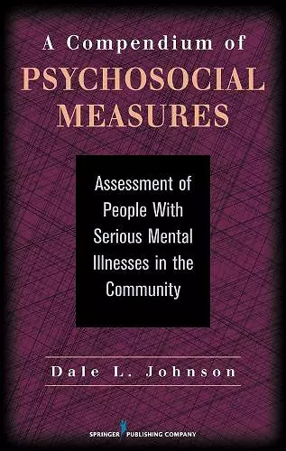 A Compendium of Psychosocial Measures cover