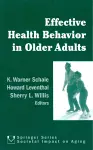 Effective Health Behavior in Older Adults cover