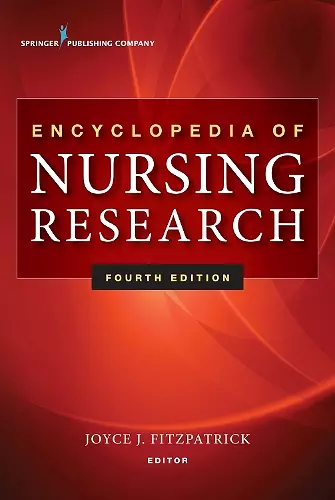 Encyclopedia of Nursing Research cover