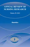 Annual Review of Nursing Research, Volume 29, 2011 cover