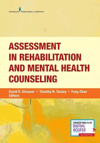 Assessment in Rehabilitation and Mental Health Counseling cover