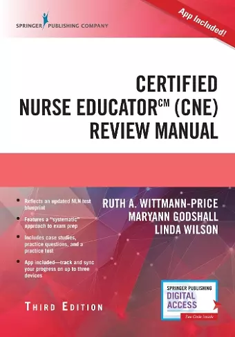 Certified Nurse Educator (CNE) Review Manual cover