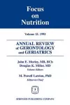 Annual Review of Gerontology and Geriatrics 15; Focus on Nutrition cover