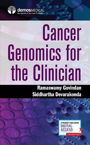 Cancer Genomics for the Clinician cover