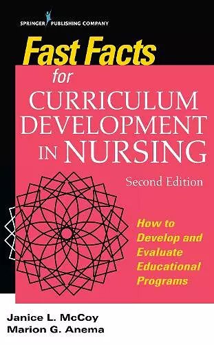 Fast Facts for Curriculum Development in Nursing cover