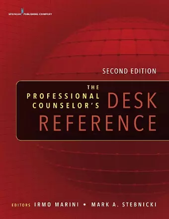 The Professional Counselor's Desk Reference cover