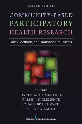 Community-Based Participatory Health Research cover