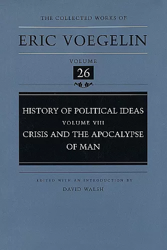 History of Political Ideas (CW26) cover