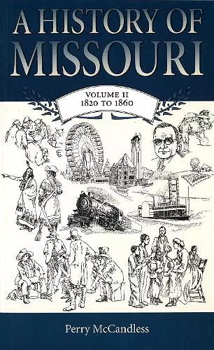 A History of Missouri v. 2; 1820 to 1860 cover