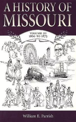 A History of Missouri v. 3; 1860 to 1875 cover