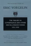 The Theory of Governance and Other Miscellaneous Papers, 1921-1938 (CW32) cover