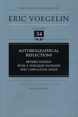 Autobiographical Reflections (CW34) cover