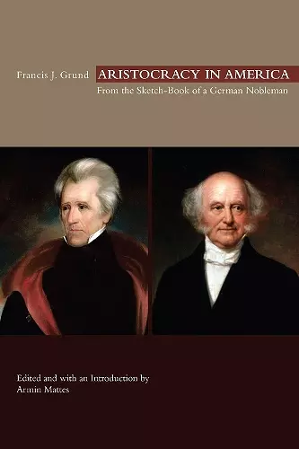 Aristocracy in America cover