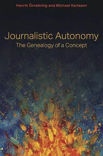 Journalistic Autonomy cover