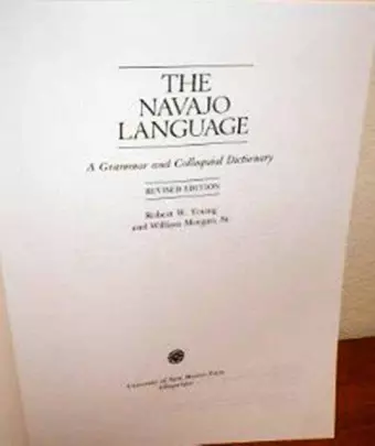 The Navajo Language cover