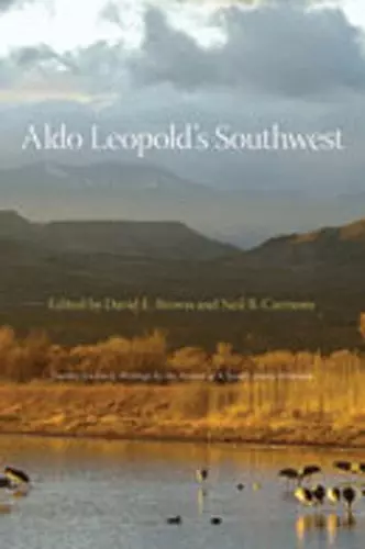 Aldo Leopold's Southwest cover