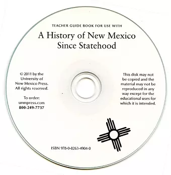 A History of New Mexico Since Statehood, Teacher Guide Book cover