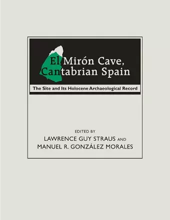 El Mirón Cave, Cantabrian Spain cover