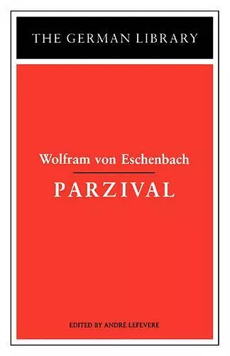 Parzival: Wolfram von Eschenbach cover