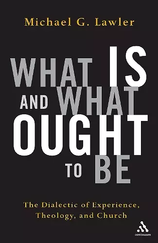 What Is and What Ought to Be cover