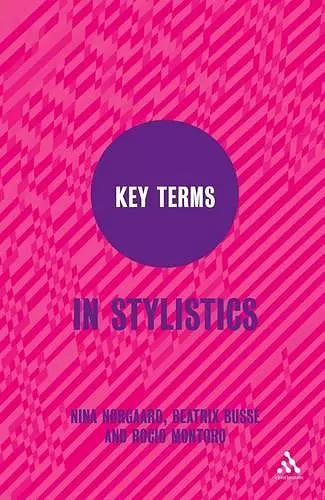 Key Terms in Stylistics cover