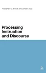 Processing Instruction and Discourse cover